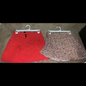 2 skirts